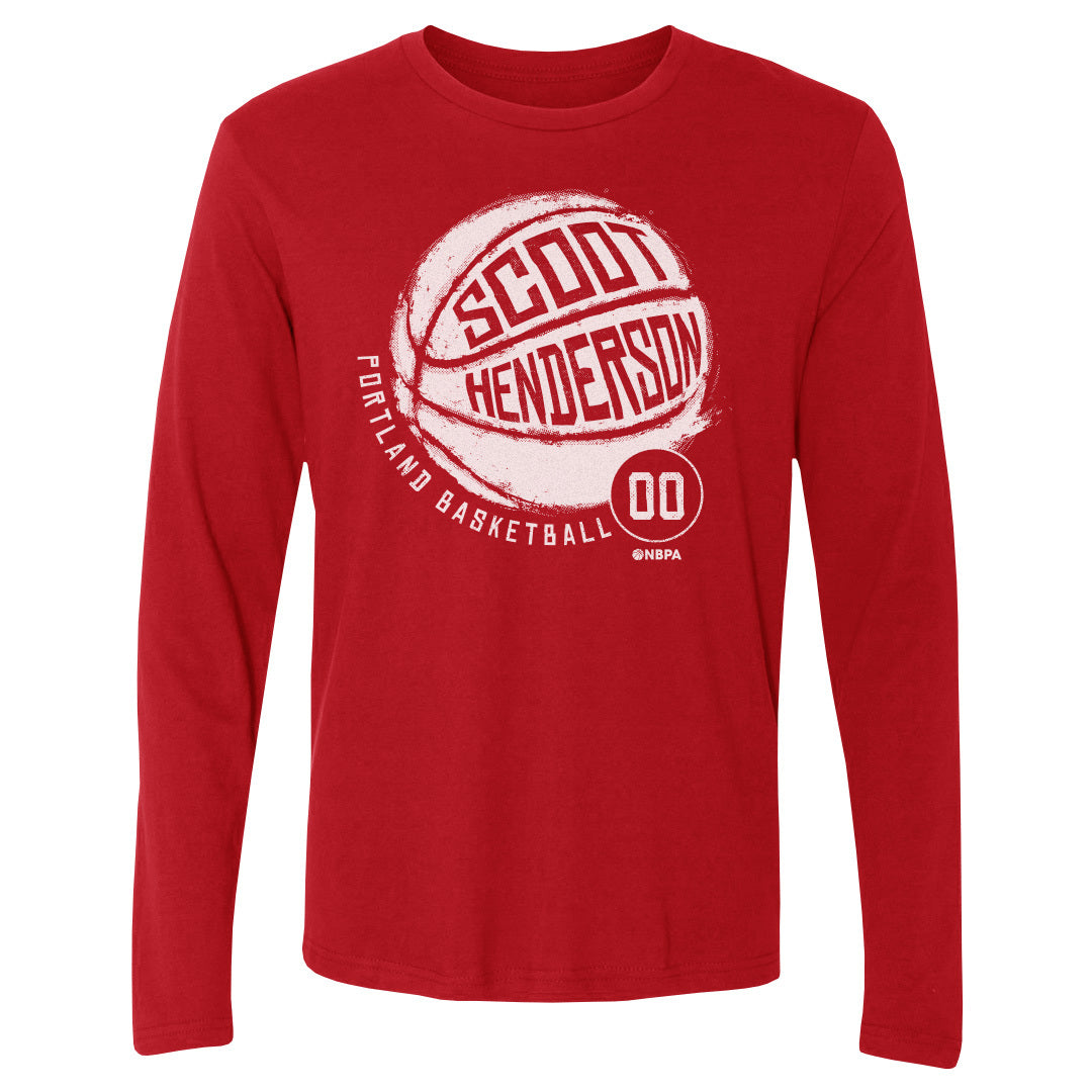 Scoot Henderson Men's Long Sleeve T-Shirt | 500 LEVEL