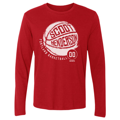 Scoot Henderson Men's Long Sleeve T-Shirt | 500 LEVEL