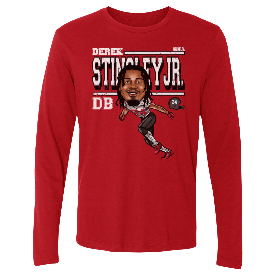 Derek Stingley Jr. Men's Long Sleeve T-Shirt | 500 LEVEL