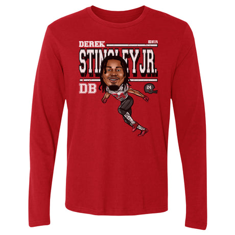 Derek Stingley Jr. Men's Long Sleeve T-Shirt | 500 LEVEL
