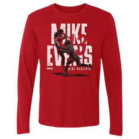 Mike Evans Men's Long Sleeve T-Shirt | 500 LEVEL