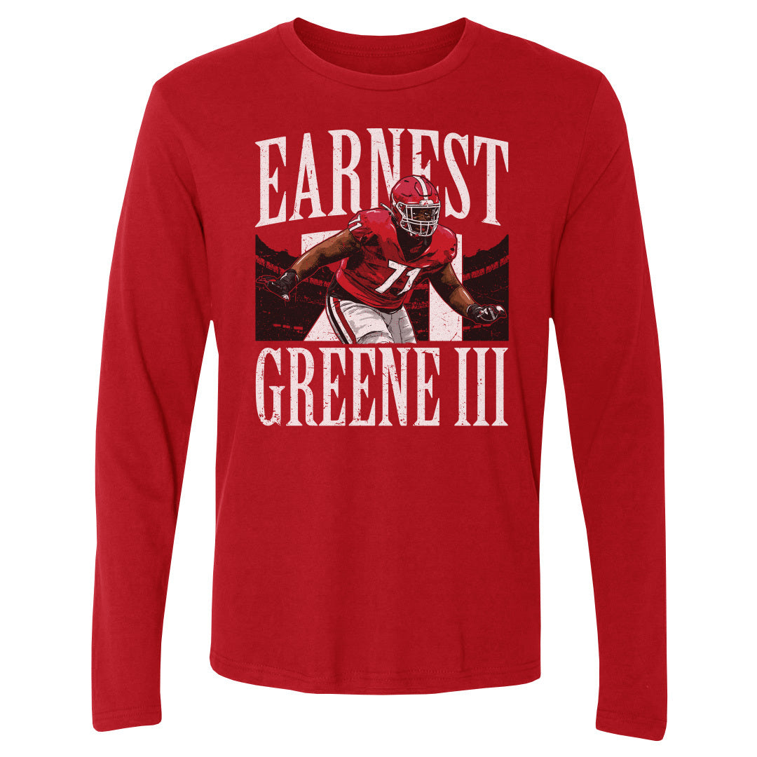 Earnest Greene III Men's Long Sleeve T-Shirt | 500 LEVEL