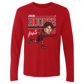 Jack Hughes Men's Long Sleeve T-Shirt | 500 LEVEL