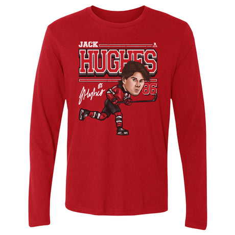 Jack Hughes Men's Long Sleeve T-Shirt | 500 LEVEL