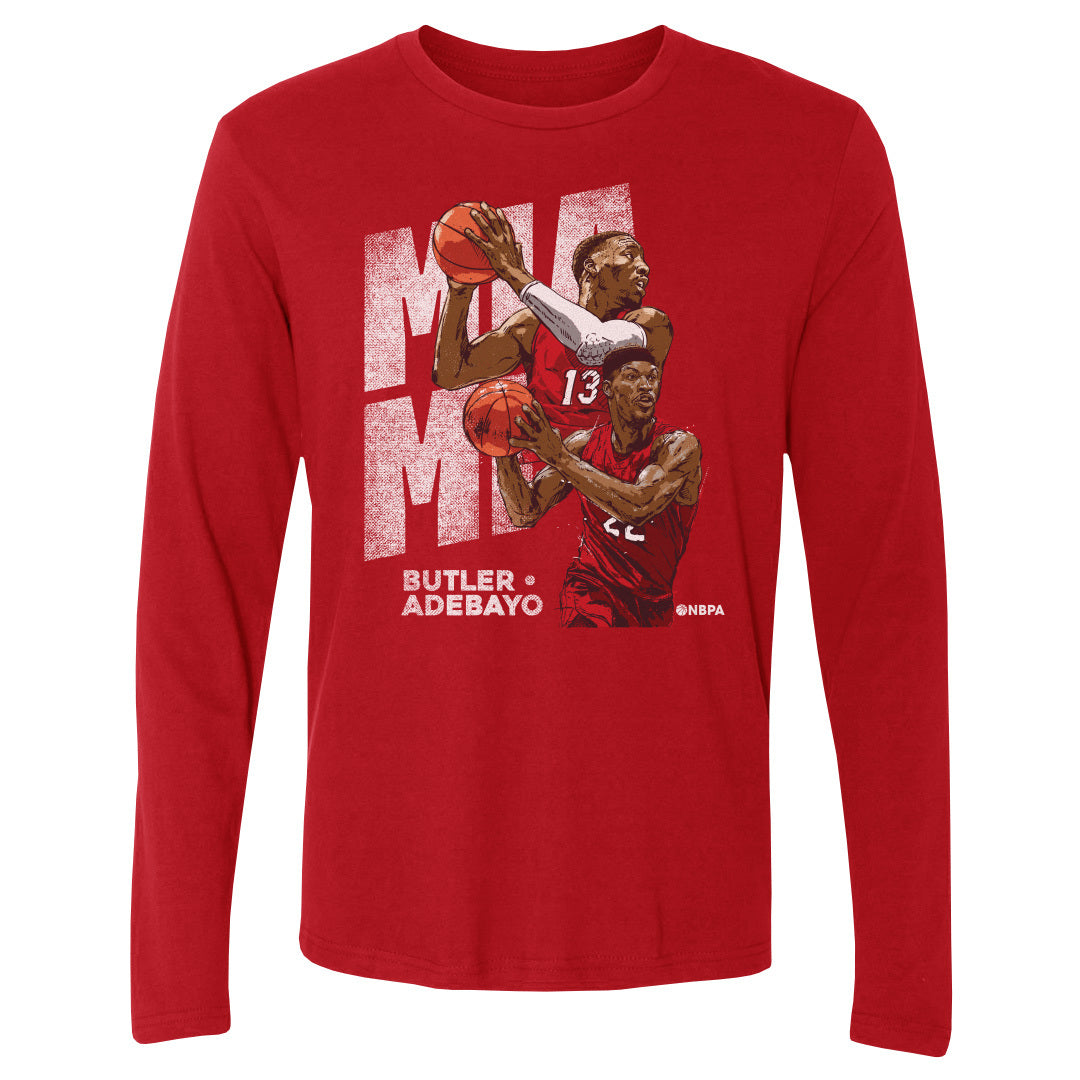 Jimmy Butler Men's Long Sleeve T-Shirt | 500 LEVEL