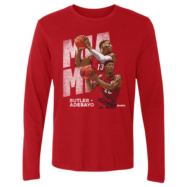 Jimmy Butler Men's Long Sleeve T-Shirt | 500 LEVEL
