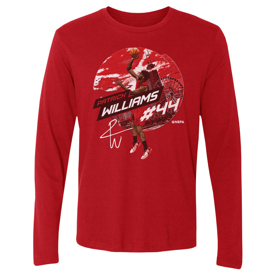 Patrick Williams Men's Long Sleeve T-Shirt | 500 LEVEL