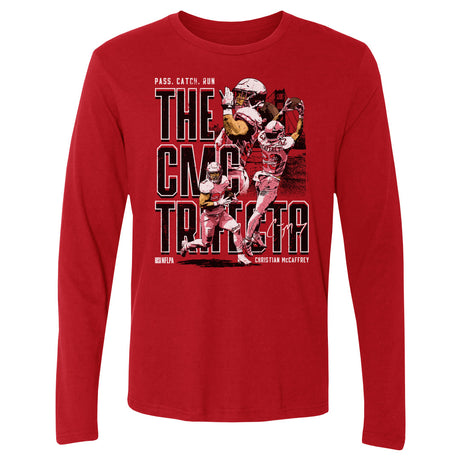 Christian McCaffrey Men's Long Sleeve T-Shirt | 500 LEVEL