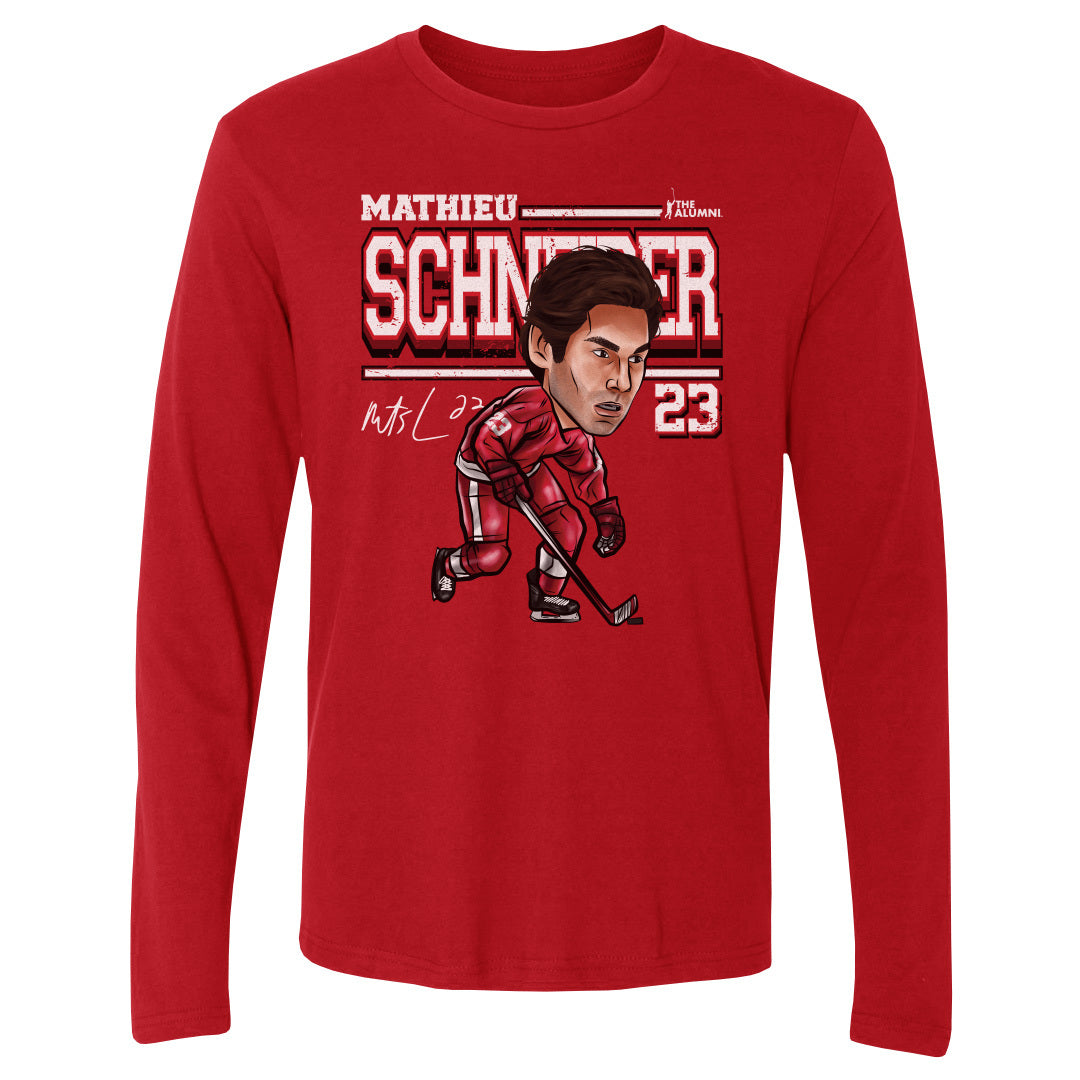 Mathieu Schneider Men's Long Sleeve T-Shirt | 500 LEVEL