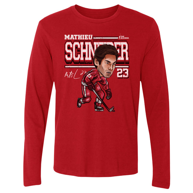Mathieu Schneider Men's Long Sleeve T-Shirt | 500 LEVEL