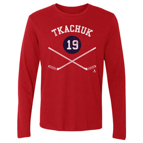 Matthew Tkachuk Men's Long Sleeve T-Shirt | 500 LEVEL
