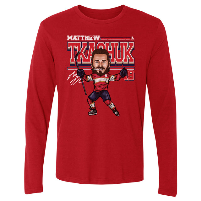 Matthew Tkachuk Men's Long Sleeve T-Shirt | 500 LEVEL