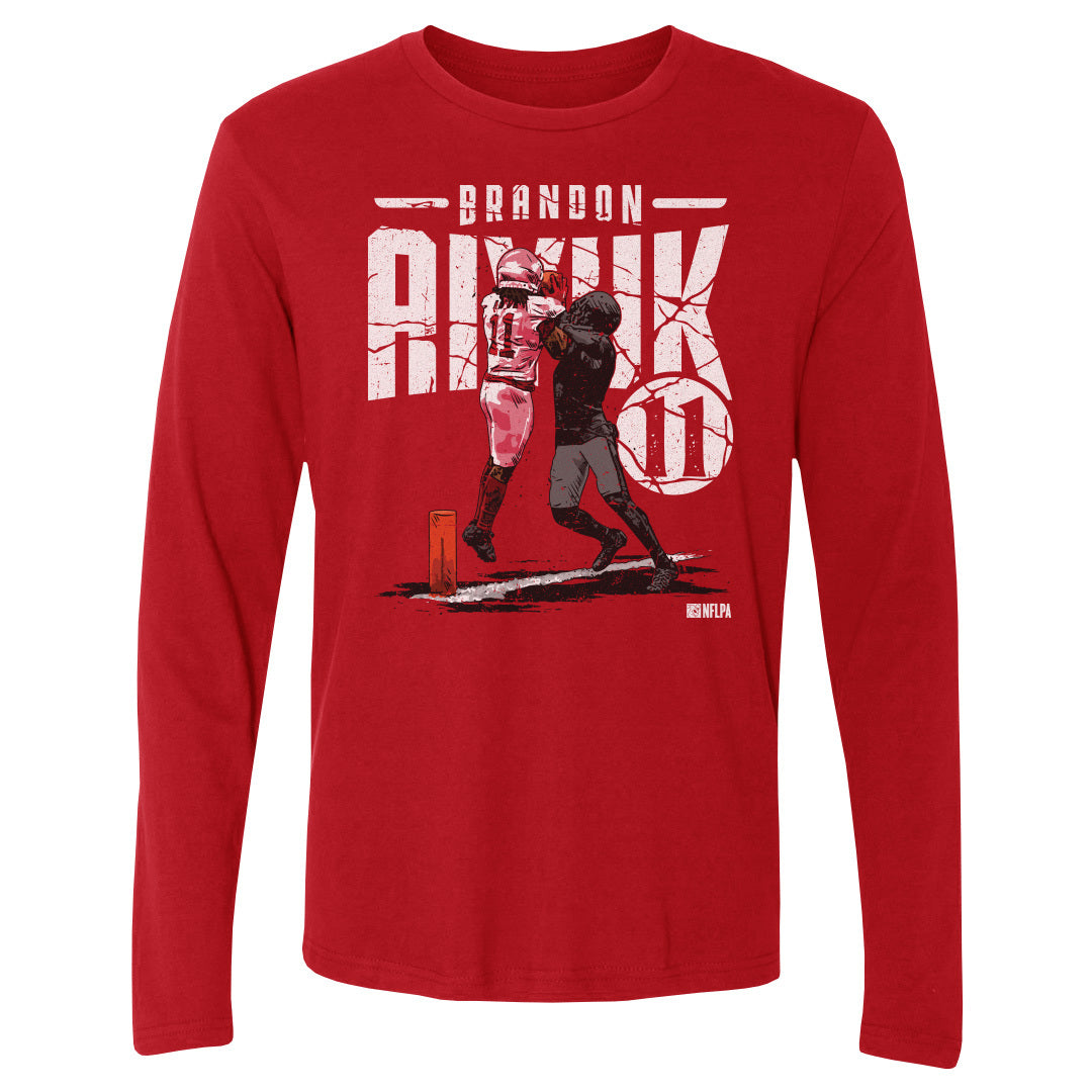 Brandon Aiyuk Men's Long Sleeve T-Shirt | 500 LEVEL