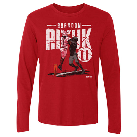 Brandon Aiyuk Men's Long Sleeve T-Shirt | 500 LEVEL