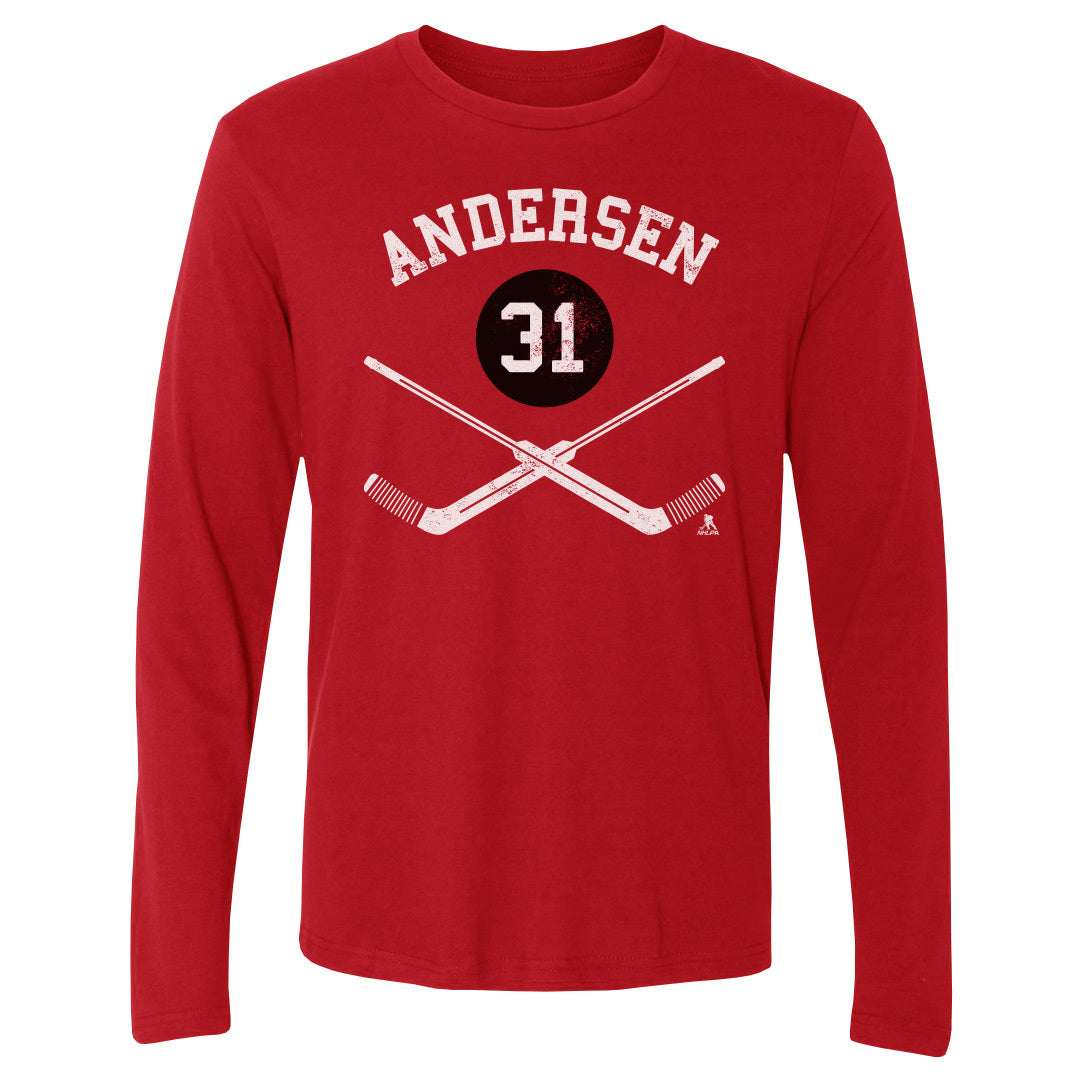 Frederik Andersen Men's Long Sleeve T-Shirt | 500 LEVEL