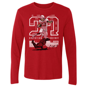 Christian McCaffrey Men's Long Sleeve T-Shirt | 500 LEVEL