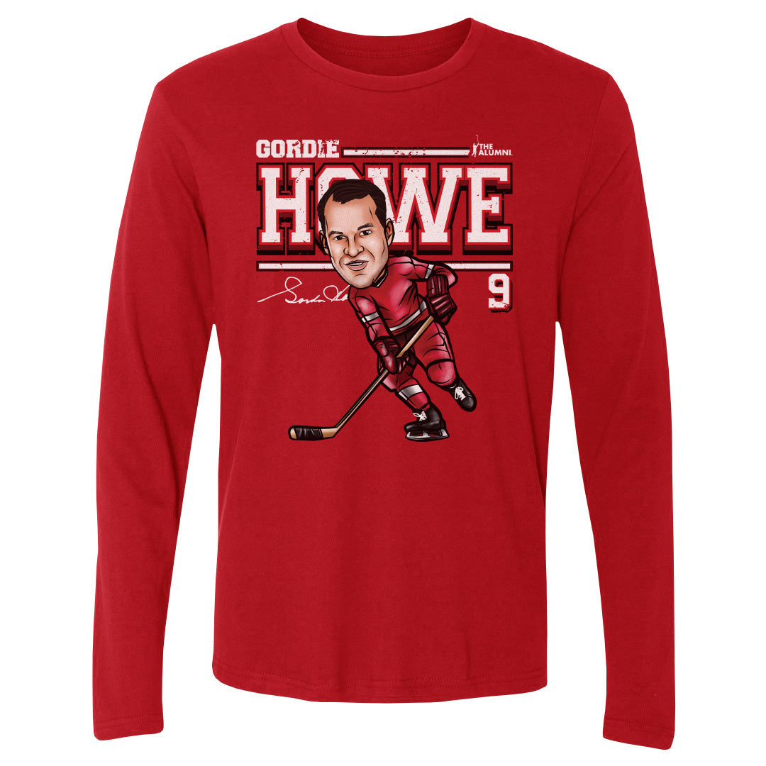 Gordie Howe Men's Long Sleeve T-Shirt | 500 LEVEL