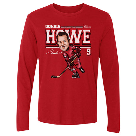 Gordie Howe Men's Long Sleeve T-Shirt | 500 LEVEL