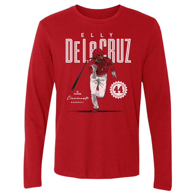 Elly De La Cruz Men's Long Sleeve T-Shirt | 500 LEVEL