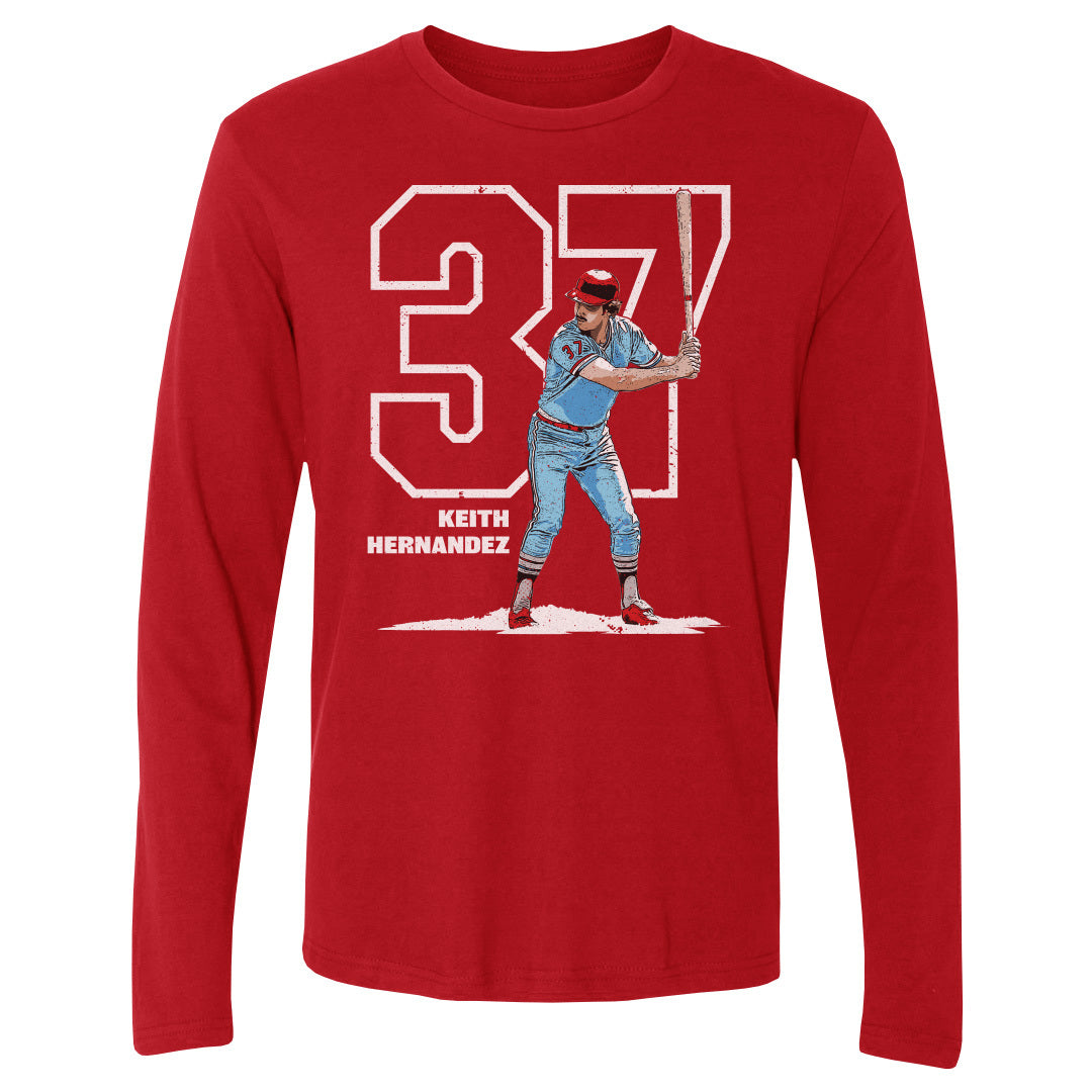 Keith Hernandez Men's Long Sleeve T-Shirt | 500 LEVEL