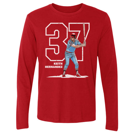 Keith Hernandez Men's Long Sleeve T-Shirt | 500 LEVEL