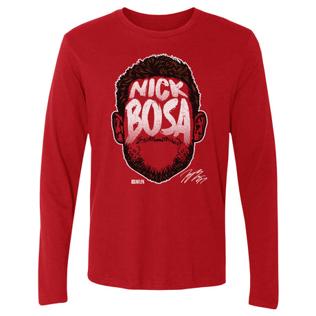 Nick Bosa Men's Long Sleeve T-Shirt | 500 LEVEL