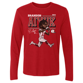 Brandon Aiyuk Men's Long Sleeve T-Shirt | 500 LEVEL