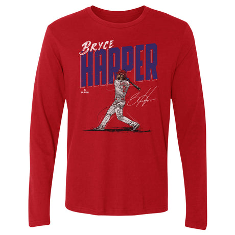 Bryce Harper Men's Long Sleeve T-Shirt | 500 LEVEL