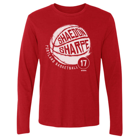 Shaedon Sharpe Men's Long Sleeve T-Shirt | 500 LEVEL