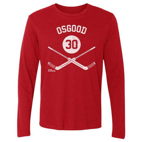Chris Osgood Men's Long Sleeve T-Shirt | 500 LEVEL