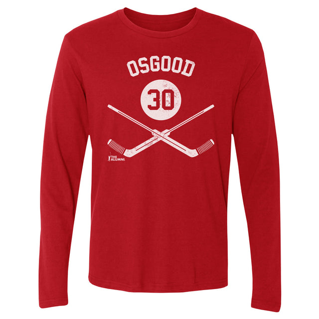 Chris Osgood Men's Long Sleeve T-Shirt | 500 LEVEL