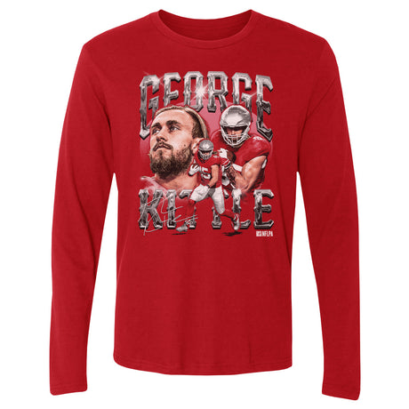 George Kittle Men's Long Sleeve T-Shirt | 500 LEVEL