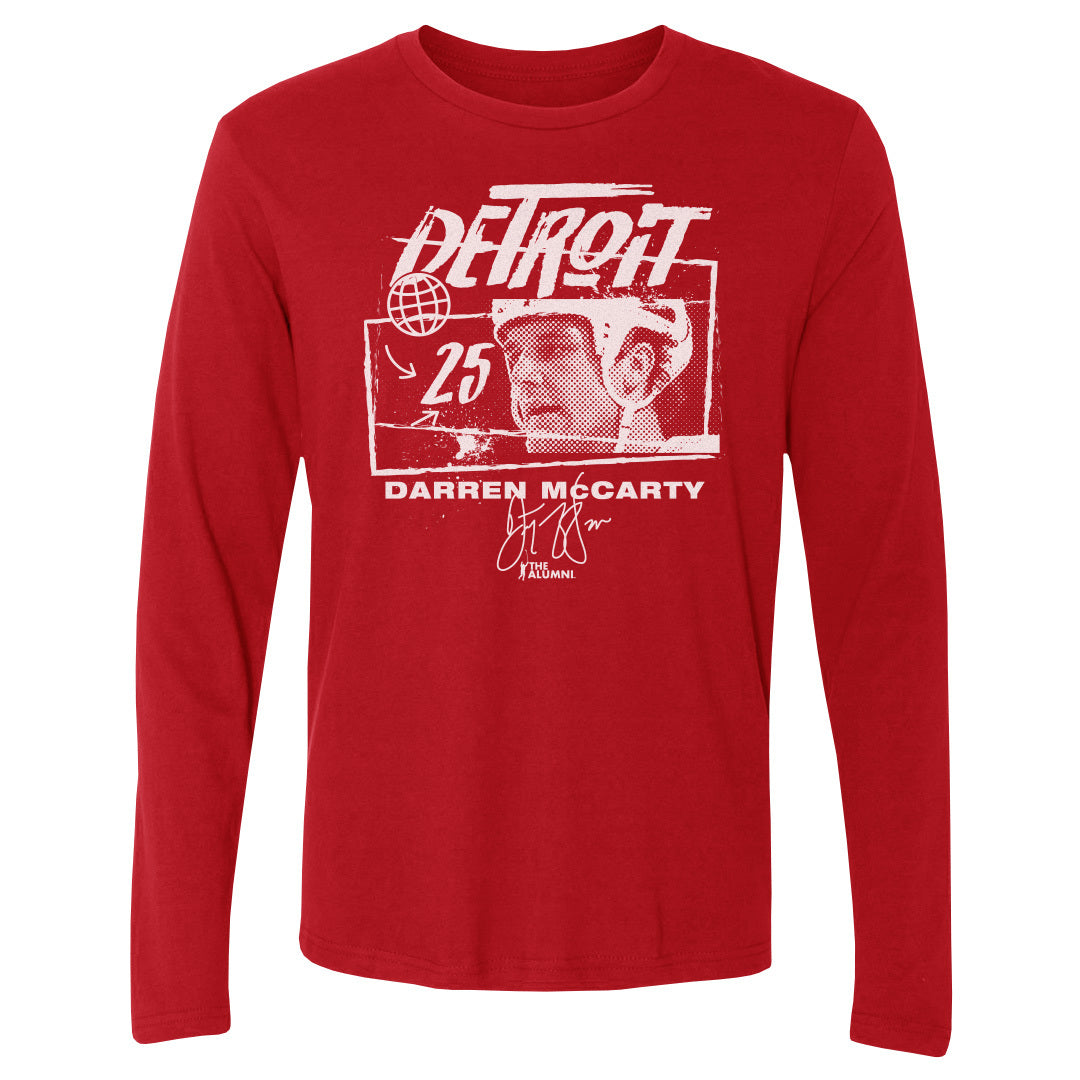 Darren McCarty Men's Long Sleeve T-Shirt | 500 LEVEL