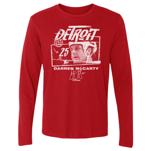 Darren McCarty Men's Long Sleeve T-Shirt | 500 LEVEL