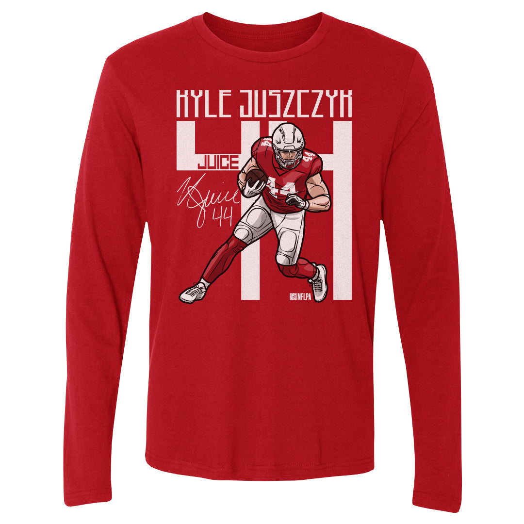Kyle Juszczyk Men&#39;s Long Sleeve T-Shirt | 500 LEVEL