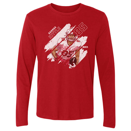George Kittle Men's Long Sleeve T-Shirt | 500 LEVEL