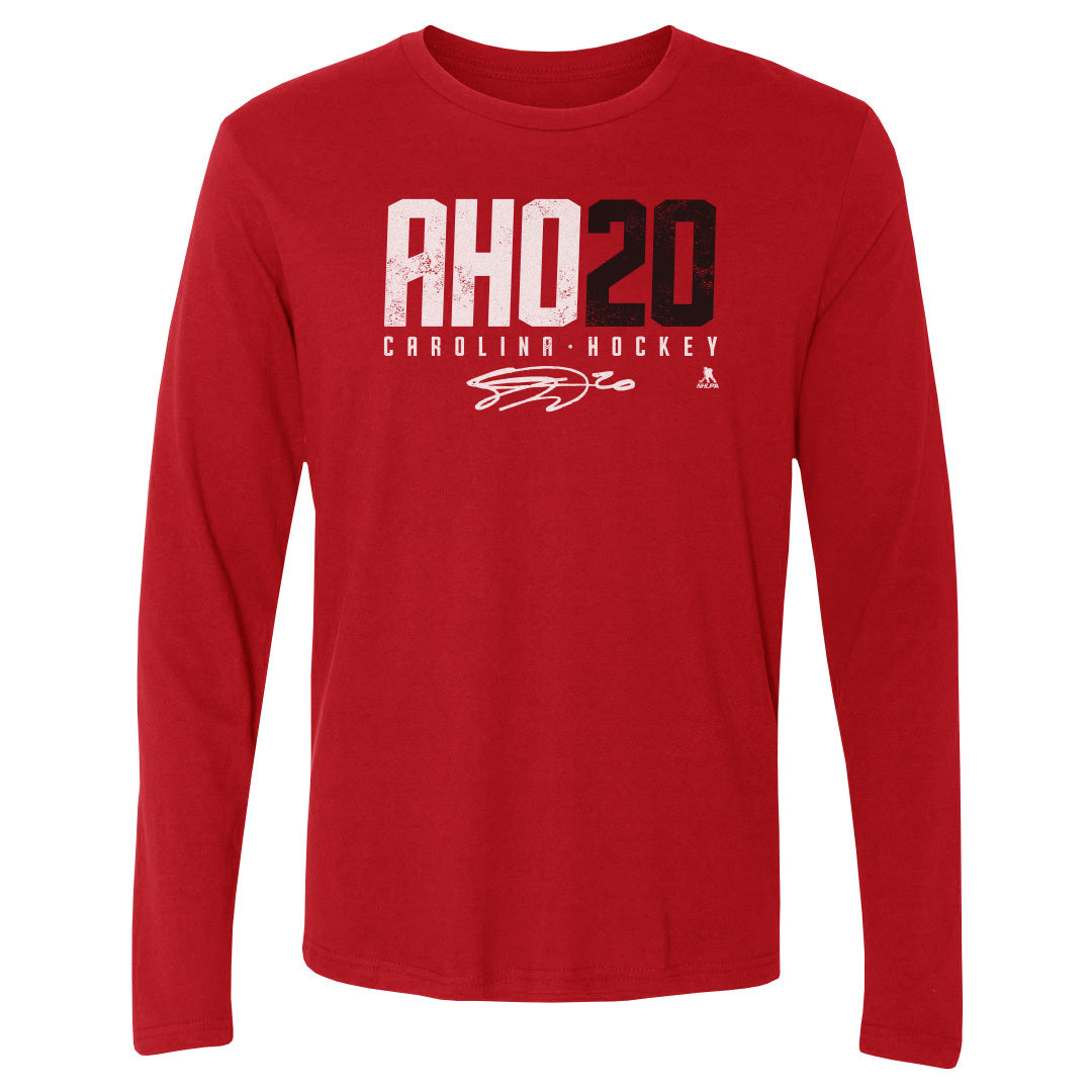 Sebastian Aho Men's Long Sleeve T-Shirt | 500 LEVEL
