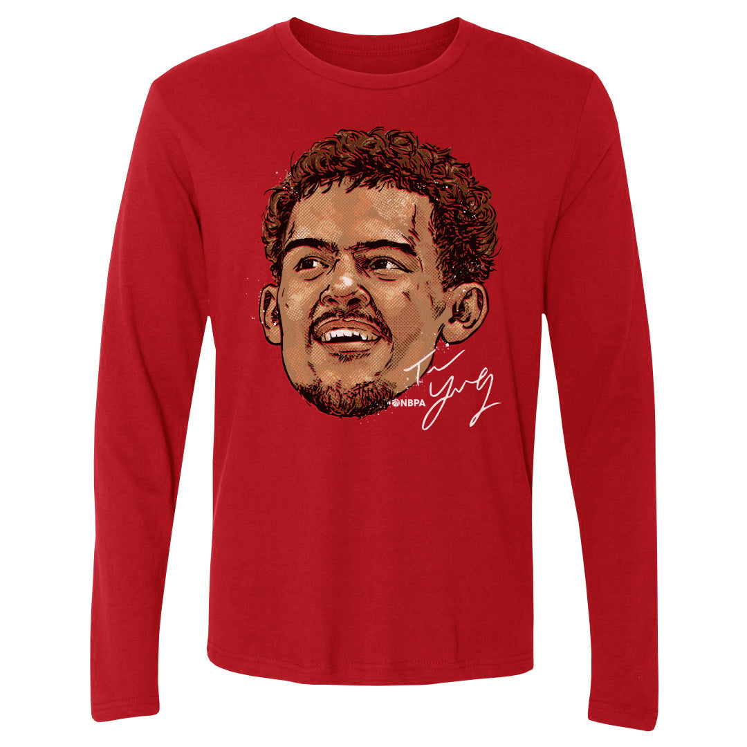 Trae Young Men's Long Sleeve T-Shirt | 500 LEVEL