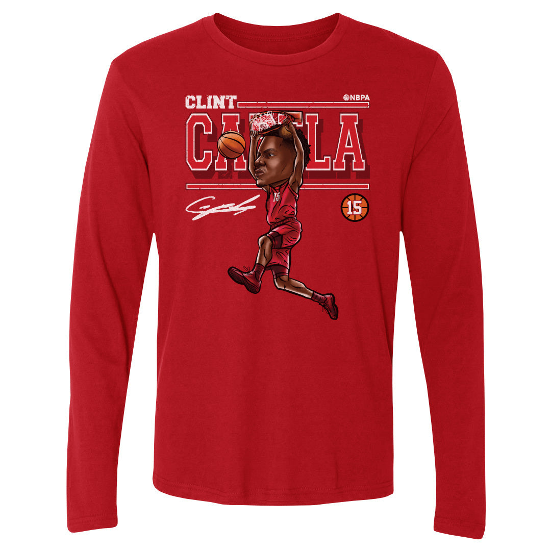 Clint Capela Men&#39;s Long Sleeve T-Shirt | 500 LEVEL