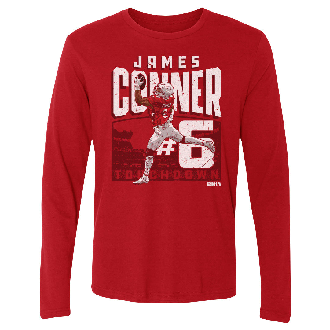 James Conner Men&#39;s Long Sleeve T-Shirt | 500 LEVEL