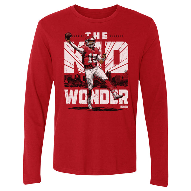Patrick Mahomes Men's Long Sleeve T-Shirt | 500 LEVEL