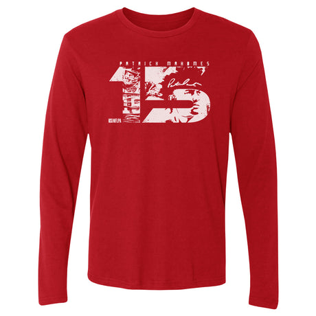 Patrick Mahomes Men's Long Sleeve T-Shirt | 500 LEVEL