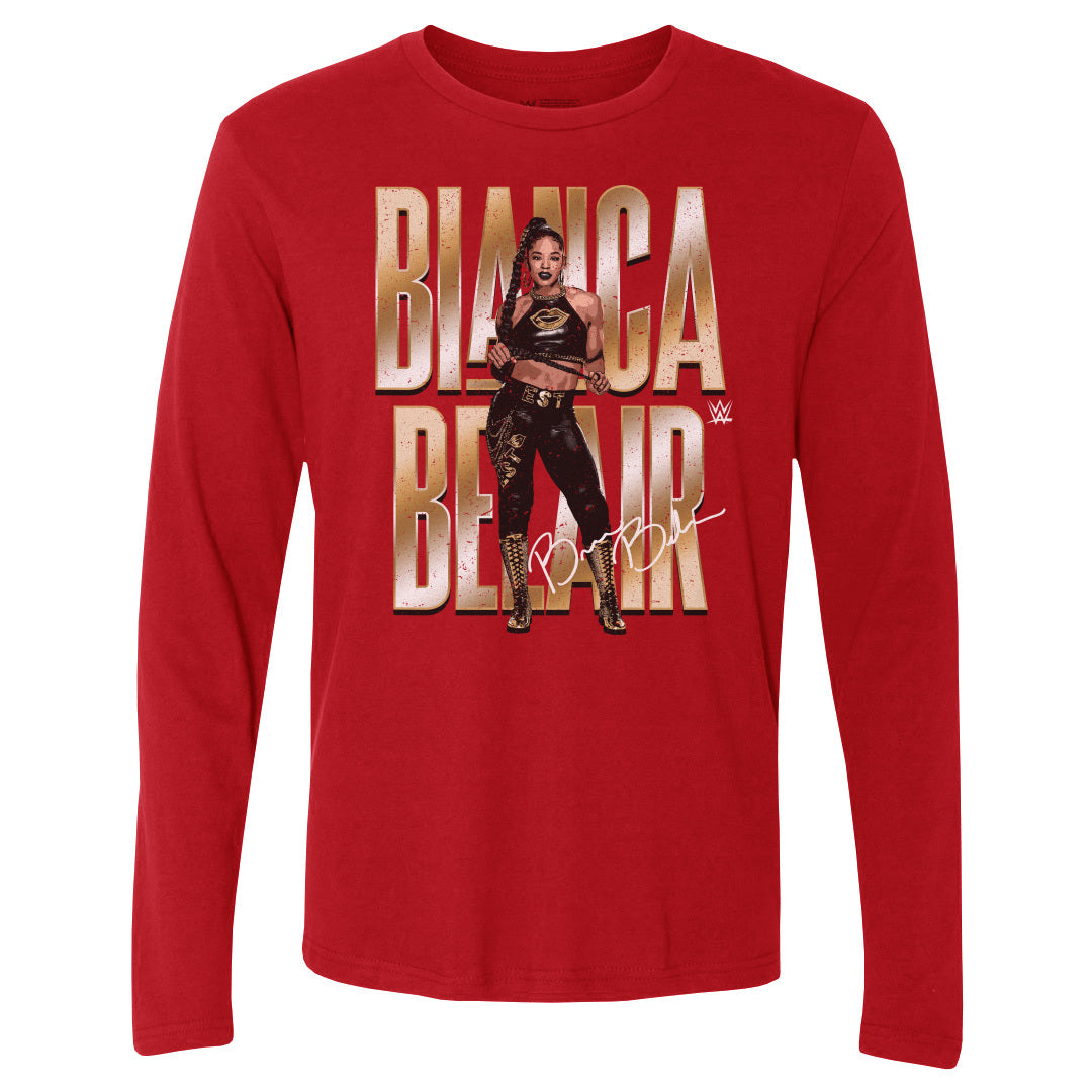 Bianca Belair Men's Long Sleeve T-Shirt | 500 LEVEL