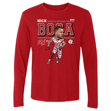 Nick Bosa Men's Long Sleeve T-Shirt | 500 LEVEL