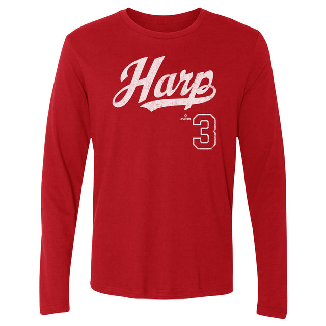 Bryce Harper Men's Long Sleeve T-Shirt | 500 LEVEL