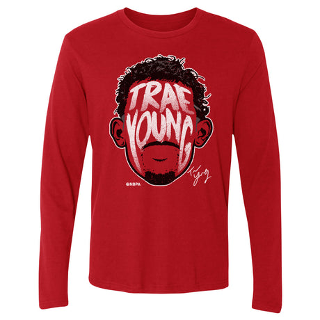 Trae Young Men's Long Sleeve T-Shirt | 500 LEVEL