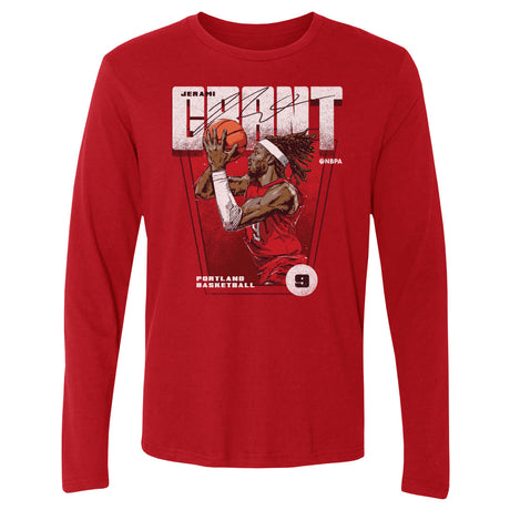 Jerami Grant Men's Long Sleeve T-Shirt | 500 LEVEL