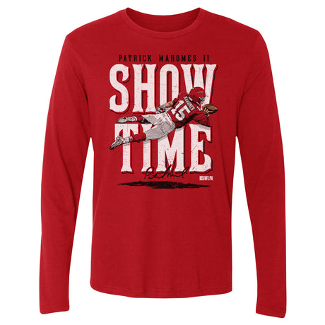 Patrick Mahomes Men's Long Sleeve T-Shirt | 500 LEVEL