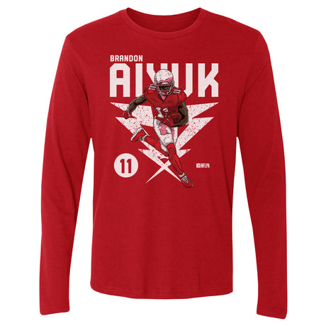 Brandon Aiyuk Men's Long Sleeve T-Shirt | 500 LEVEL