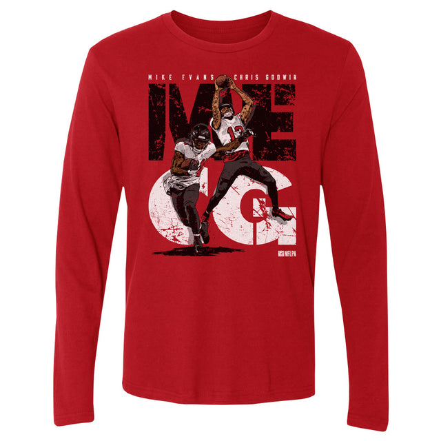 Mike Evans Men's Long Sleeve T-Shirt | 500 LEVEL